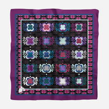 Cargar imagen en el visor de la galería, MASCADA MOSAICO MORADO